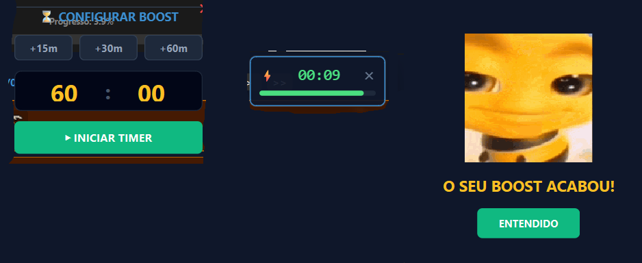 Timer de Boost